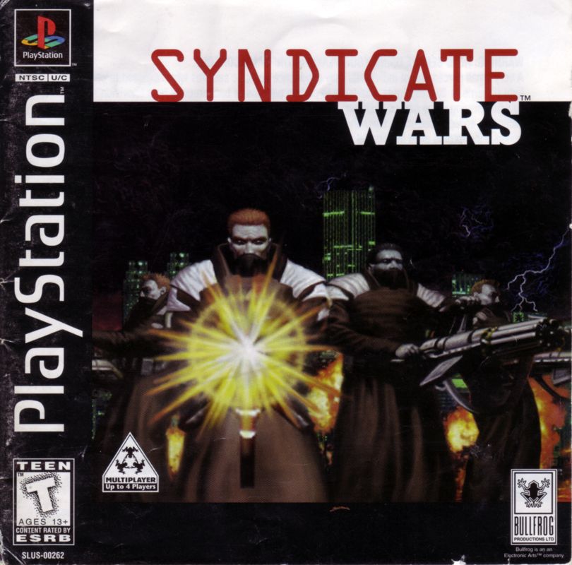Syndicate Wars box art for Playstation